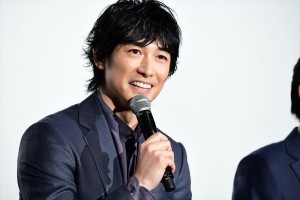 フジテレビ開局60周年特別企画『レ・ミゼラブル 終わりなき旅路』完成披露試写会に登場したディーン・フジオカ