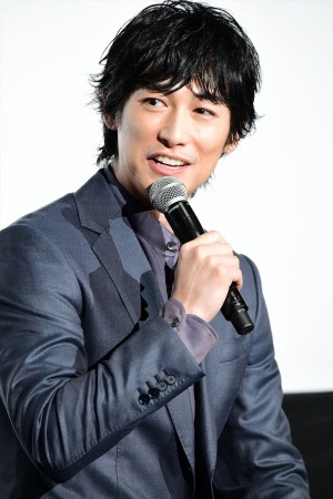 フジテレビ開局60周年特別企画『レ・ミゼラブル 終わりなき旅路』完成披露試写会に登場したディーン・フジオカ