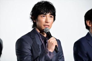 フジテレビ開局60周年特別企画『レ・ミゼラブル 終わりなき旅路』完成披露試写会に登場したディーン・フジオカ