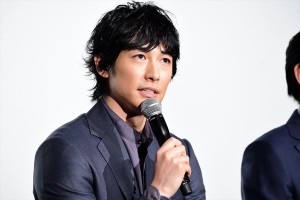 フジテレビ開局60周年特別企画『レ・ミゼラブル 終わりなき旅路』完成披露試写会に登場したディーン・フジオカ