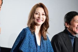 フジテレビ開局60周年特別企画『レ・ミゼラブル 終わりなき旅路』完成披露試写会に登場した香里奈