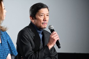 フジテレビ開局60周年特別企画『レ・ミゼラブル 終わりなき旅路』完成披露試写会に登場した奥田瑛二