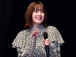 『ゆうべはお楽しみでしたね』制作発表会に登場した筧美和子