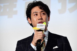 『こんな夜更けにバナナかよ 愛しき実話』公開前夜祭に登場した大泉洋