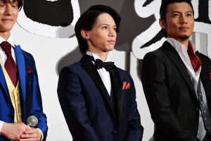 『映画刀剣乱舞』完成披露上映会に登場した北村諒