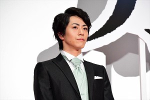 『映画刀剣乱舞』完成披露上映会に登場した廣瀬智紀