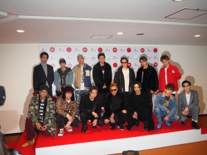 『第69回 NHK紅白歌合戦』のリハーサルに出席したEXILE