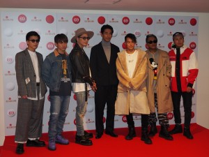 『第69回 NHK紅白歌合戦』のリハーサルに出席した三代目 J Soul Brothers