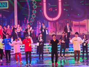 『第69回 NHK紅白歌合戦』のリハーサルに出席したDA PUMP＆内村光良