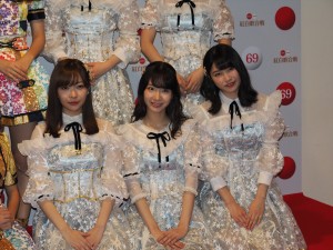 『第69回 NHK紅白歌合戦』のリハーサルに出席したAKB48