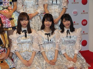 『第69回 NHK紅白歌合戦』のリハーサルに出席したAKB48