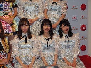 『第69回 NHK紅白歌合戦』のリハーサルに出席したAKB48