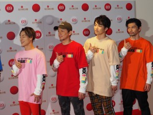 『第69回 NHK紅白歌合戦』のリハーサルに出席したDA PUMP