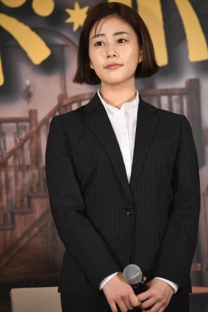 金曜ドラマ『メゾン・ド・ポリス』特別試写会＆舞台挨拶に登場した高畑充希