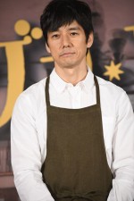 金曜ドラマ『メゾン・ド・ポリス』特別試写会＆舞台挨拶に登場した西島秀俊