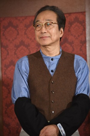 金曜ドラマ『メゾン・ド・ポリス』特別試写会＆舞台挨拶に登場した小日向文世