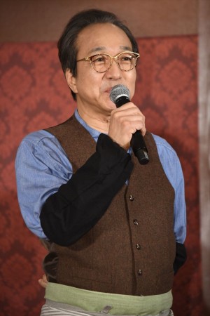 金曜ドラマ『メゾン・ド・ポリス』特別試写会＆舞台挨拶に登場した小日向文世