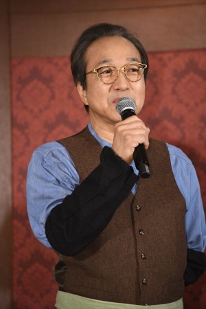 金曜ドラマ『メゾン・ド・ポリス』特別試写会＆舞台挨拶に登場した小日向文世