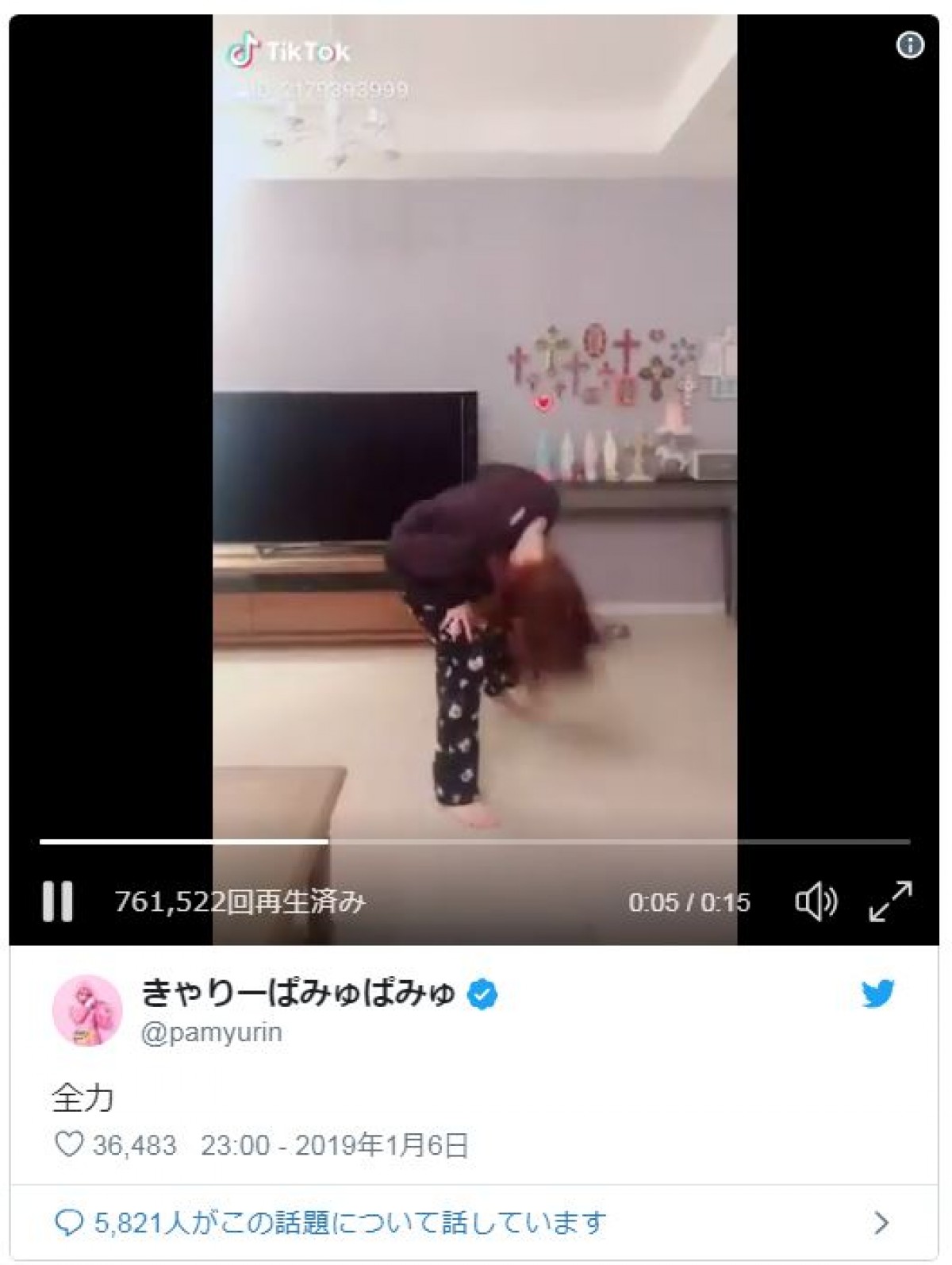 きゃりーぱみゅぱみゅ、全力で欅坂46を踊る動画にファン「キレキレ」