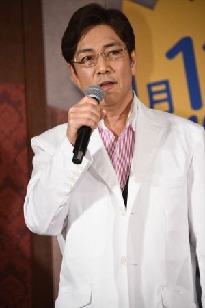 金曜ドラマ『メゾン・ド・ポリス』特別試写会＆舞台挨拶に登場した野口五郎