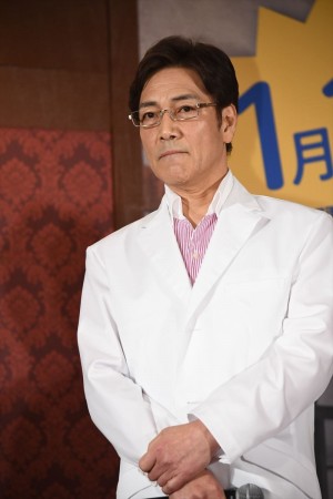 金曜ドラマ『メゾン・ド・ポリス』特別試写会＆舞台挨拶に登場した野口五郎