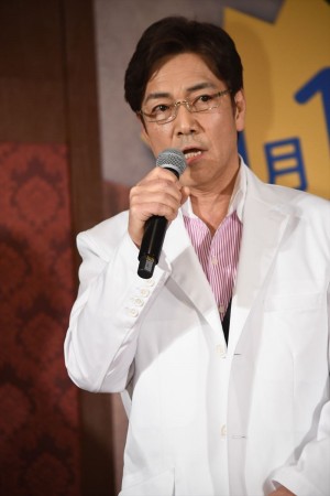 金曜ドラマ『メゾン・ド・ポリス』特別試写会＆舞台挨拶に登場した野口五郎