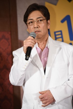 金曜ドラマ『メゾン・ド・ポリス』特別試写会＆舞台挨拶に登場した野口五郎