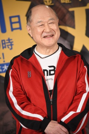 金曜ドラマ『メゾン・ド・ポリス』特別試写会＆舞台挨拶に登場した角野卓造