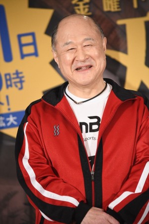 金曜ドラマ『メゾン・ド・ポリス』特別試写会＆舞台挨拶に登場した角野卓造