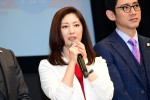 日曜劇場『グッドワイフ』プレミアム試写会＆舞台挨拶に登場した常盤貴子