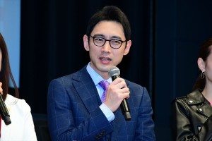 日曜劇場『グッドワイフ』プレミアム試写会＆舞台挨拶に登場した小泉孝太郎