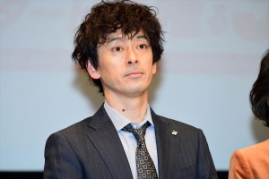 日曜劇場『グッドワイフ』プレミアム試写会＆舞台挨拶に登場した滝藤賢一