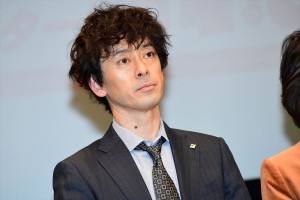 日曜劇場『グッドワイフ』プレミアム試写会＆舞台挨拶に登場した滝藤賢一