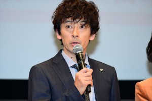 日曜劇場『グッドワイフ』プレミアム試写会＆舞台挨拶に登場した滝藤賢一