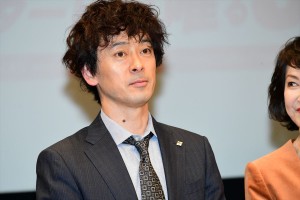 日曜劇場『グッドワイフ』プレミアム試写会＆舞台挨拶に登場した滝藤賢一