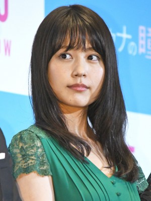 『フォルトゥナの瞳』舞台挨拶に登壇した有村架純