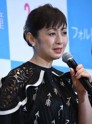 『フォルトゥナの瞳』舞台挨拶に登壇した斉藤由貴