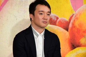 ドラマ24『フルーツ宅配便』第1話試写会＆記者会見に登場した濱田岳