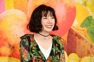 ドラマ24『フルーツ宅配便』第1話試写会＆記者会見に登場した仲里依紗