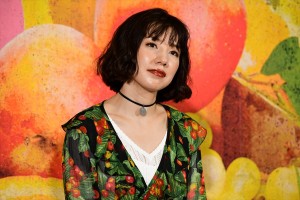 ドラマ24『フルーツ宅配便』第1話試写会＆記者会見に登場した仲里依紗