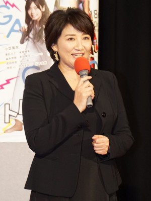ドラマ10『トクサツガガガ』試写会に登場した松下由樹
