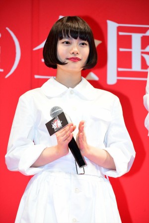 映画『十二人の死にたい子どもたち』のジャパンプレミアに登場した杉咲花