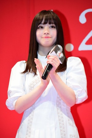 映画『十二人の死にたい子どもたち』のジャパンプレミアに登場した橋本環奈