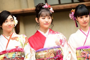 エイベックス・マネジメント 新春参拝＆晴れ着撮影会に登場した浅川梨奈