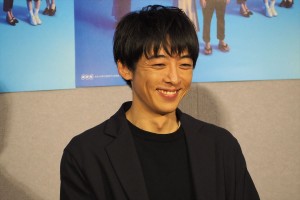 土曜ドラマ『みかづき』試写会に登場した高橋一生