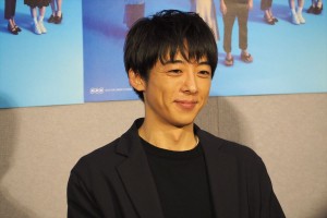 土曜ドラマ『みかづき』試写会に登場した高橋一生
