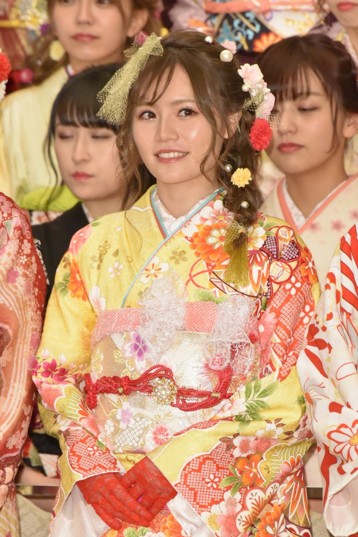 【写真特集】AKBグループ新成人44名が晴れ着姿「AKB48 2019年新成人メンバー成人式記念撮影会」