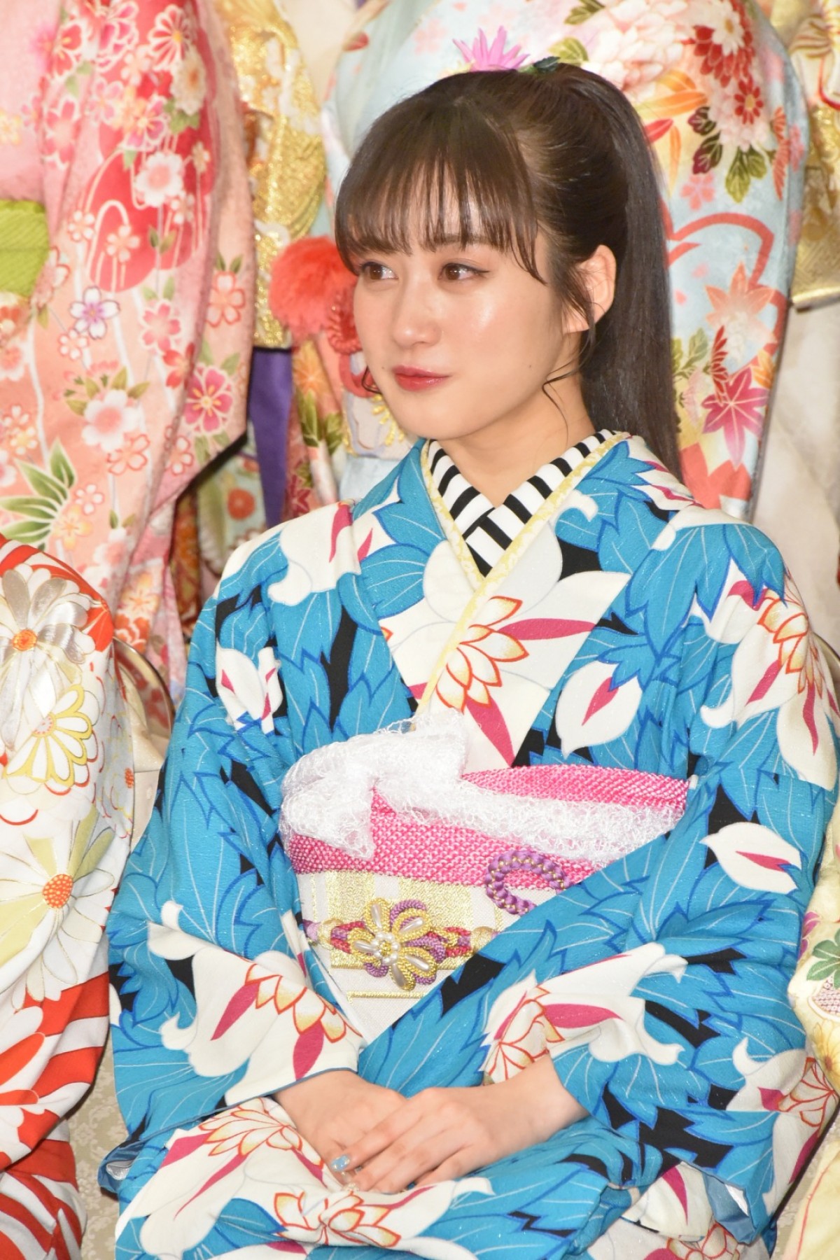 【写真特集】AKBグループ新成人44名が晴れ着姿「AKB48 2019年新成人メンバー成人式記念撮影会」