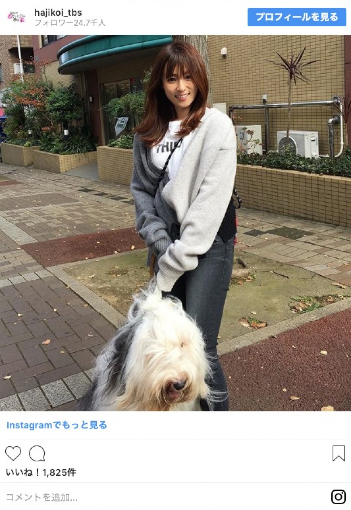 深田恭子が犬とお散歩、ドレス姿＆肩出しウェア　オフショットをチェック！