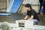 石井裕也監督、映画『町田くんの世界』メイキング写真